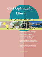 Cost Optimization Efforts A Complete Guide - 2019 Edition