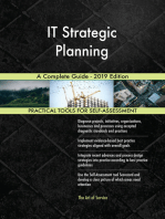 IT Strategic Planning A Complete Guide - 2019 Edition