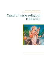 Canti di varie religioni e filosofie