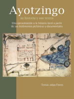 Ayotzingo: su historia y sus textos: Una aproximación a la historia local a partir de sus testimonios pictórico y documentales