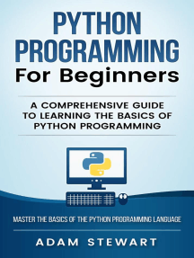 Python Programming for Beginners by Adam Stewart (Ebook) - Read free ...