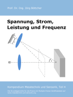 Spannung, Strom, Leistung und Frequenz: Kompendium Messtechnik und Sensorik, Teil 4