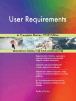 User Requirements A Complete Guide - 2019 Edition