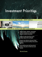 Investment Priorities A Complete Guide - 2019 Edition