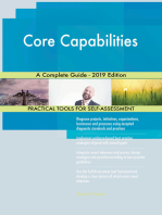 Core Capabilities A Complete Guide - 2019 Edition