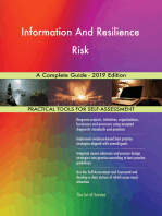 Information And Resilience Risk A Complete Guide - 2019 Edition