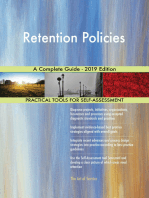 Retention Policies A Complete Guide - 2019 Edition