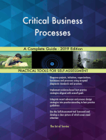 Critical Business Processes A Complete Guide - 2019 Edition