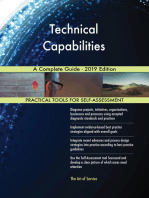 Technical Capabilities A Complete Guide - 2019 Edition