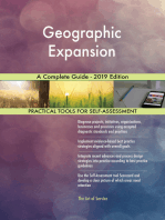 Geographic Expansion A Complete Guide - 2019 Edition