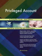 Privileged Account A Complete Guide - 2019 Edition