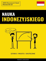 Nauka Indonezyjskiego - Szybko / Prosto / Skutecznie: 2000 Kluczowych Haseł