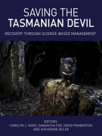 Saving the Tasmanian Devil: Recovery through Science-based Management