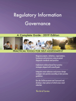 Regulatory Information Governance A Complete Guide - 2019 Edition