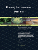 Planning And Investment Decisions A Complete Guide - 2019 Edition