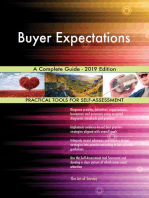 Buyer Expectations A Complete Guide - 2019 Edition