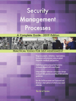 Security Management Processes A Complete Guide - 2019 Edition