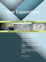 User Expectations A Complete Guide - 2019 Edition