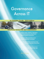 Governance Across IT A Complete Guide - 2019 Edition