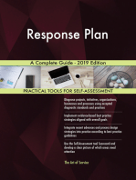 Response Plan A Complete Guide - 2019 Edition