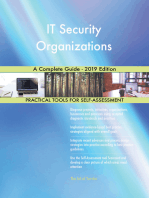 IT Security Organizations A Complete Guide - 2019 Edition
