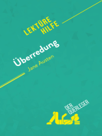 Überredung von Jane Austen (Lektürehilfe): Detaillierte Zusammenfassung, Personenanalyse und Interpretation