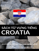 Sách Từ Vựng Tiếng Croatia: Phương Thức Tiếp Cận Dựa Trên Chủ Dề