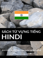 Sách Từ Vựng Tiếng Hindi: Phương Thức Tiếp Cận Dựa Trên Chủ Dề