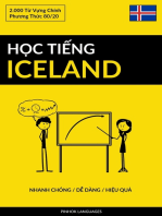 Học Tiếng Iceland - Nhanh Chóng / Dễ Dàng / Hiệu Quả: 2.000 Từ Vựng Chính