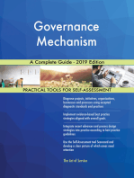 Governance Mechanism A Complete Guide - 2019 Edition