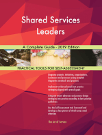 Shared Services Leaders A Complete Guide - 2019 Edition