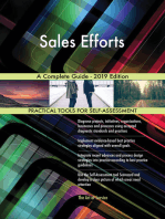 Sales Efforts A Complete Guide - 2019 Edition