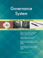 Governance System A Complete Guide - 2019 Edition