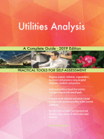 Utilities Analysis A Complete Guide - 2019 Edition