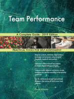Team Performance A Complete Guide - 2019 Edition