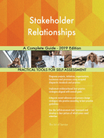 Stakeholder Relationships A Complete Guide - 2019 Edition