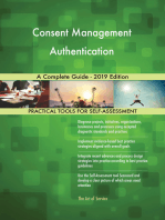 Consent Management Authentication A Complete Guide - 2019 Edition