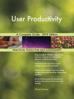 User Productivity A Complete Guide - 2019 Edition