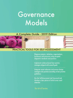 Governance Models A Complete Guide - 2019 Edition