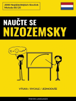 Naučte Se Nizozemsky - Výuka / Rychle / Jednoduše: 2000 Nejdůležitějších Slovíček