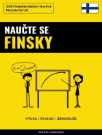 Naučte Se Finsky - Výuka / Rychle / Jednoduše: 2000 Nejdůležitějších Slovíček