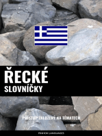 Řecké Slovníčky: Přístup Založený Na Tématech