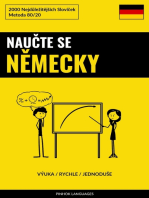 Naučte Se Německy - Výuka / Rychle / Jednoduše: 2000 Nejdůležitějších Slovíček