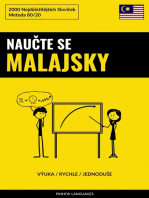 Naučte Se Malajsky - Výuka / Rychle / Jednoduše: 2000 Nejdůležitějších Slovíček