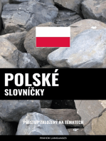 Polské Slovníčky: Přístup Založený Na Tématech