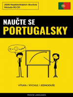 Naučte Se Portugalsky - Výuka / Rychle / Jednoduše: 2000 Nejdůležitějších Slovíček