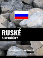 Ruské Slovníčky: Přístup Založený Na Tématech