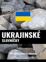 Ukrajinské Slovníčky: Přístup Založený Na Tématech