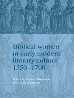 Biblical women in early modern literary culture, 1550–1700