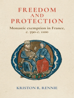 Freedom and protection: Monastic exemption in France, <i>c.</i> 590–<i>c.</i> 1100